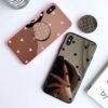 Lovely Heart Kickstand Phone Cover Case For iPhone 11 Pro XS Max XR X 8 7 6 6S Plus Glitter Mirror Cases Coque For iPhone 11 Pro