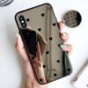 Lovely Heart Kickstand Phone Cover Case For iPhone 11 Pro XS Max XR X 8 7 6 6S Plus Glitter Mirror Cases Coque For iPhone 11 Pro