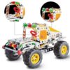 213pcs Steel Block Toys Kids Car Toys SUV Power Vehicles Baby Boys Super Car For Children Gift Toys (SUV)