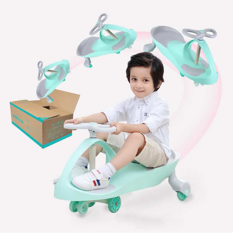 Children Twist Car 1-6 Years Old Baby Car Yo Car Mute Round Universal Walk Slide Scooter Wheel Swing Baby Toy Girl Boy Car M085