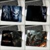 Computer Mouse Pad Movie Print Monster Allien Rubber Gaming Office Home Deskpad